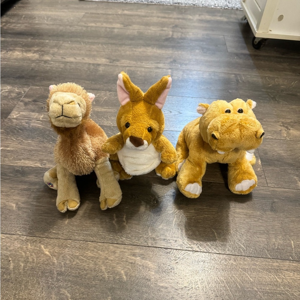 Set of 3 Ganz Webkins Stuff Animals from 2008-2009